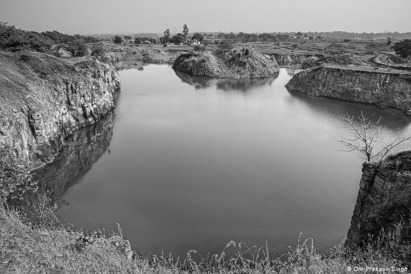 Innovative Water Supply System from Mining Pit - An abandoned stone mine pit filled with water in Kulkuli Dangal village, Jharkhand