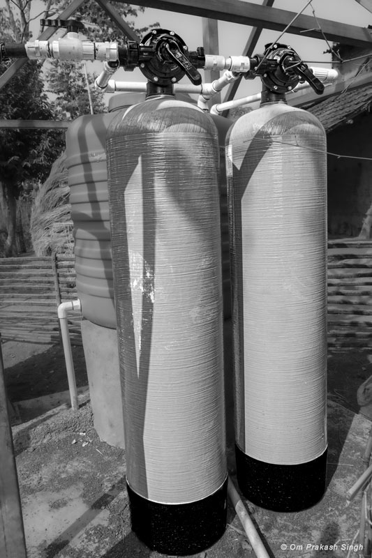 Innovative Water Supply System from Mining Pit - The water purification system comprising two filters