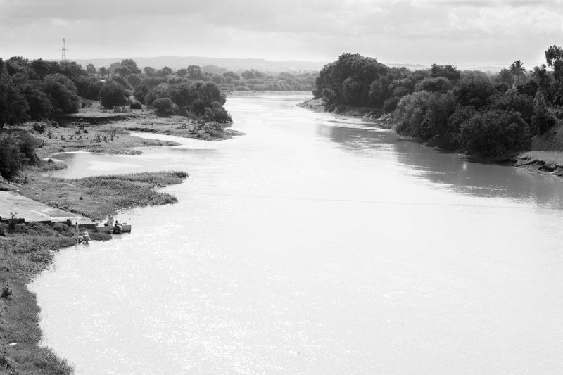 River Godavari flowing across Nashik district, Maharashtra