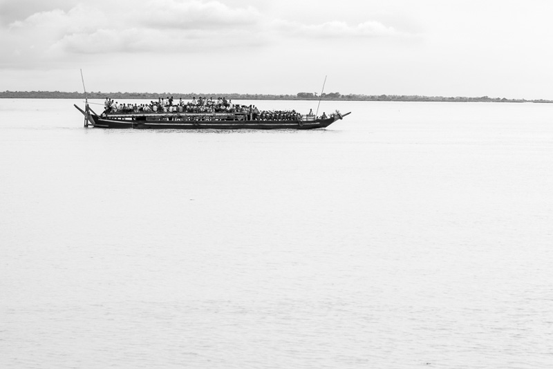 River Brahmaputra near Neemati Ghat in Jorhat district, Assam