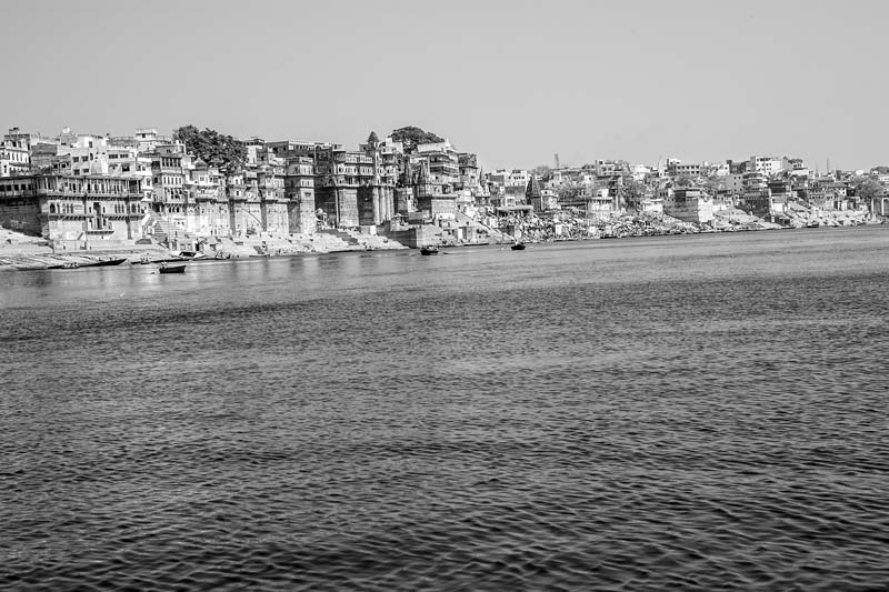 Varanasi city, Uttar Pradesh - one of the oldest cities of the world situated along the banks of river Ganges